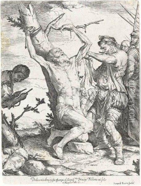The Martyrdom Of St.bartholomew Oil Painting - Jusepe de Ribera