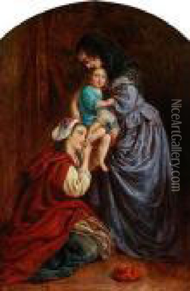 The Exiles Oil Painting - Sir John Everett Millais