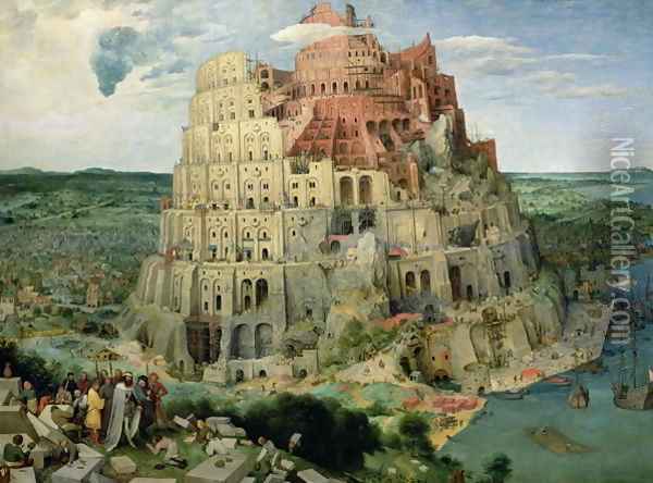Tower of Babel 1563 Oil Painting - Jan The Elder Brueghel