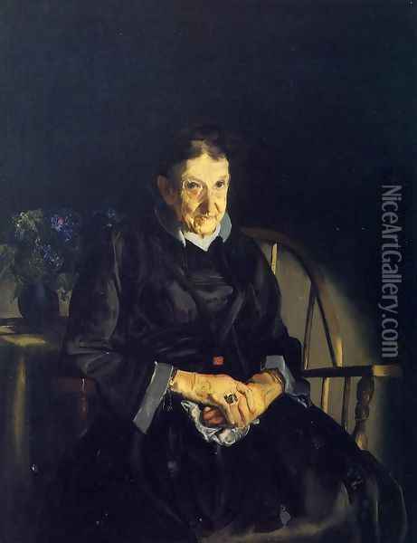 Aunt Fanny Oil Painting - George Wesley Bellows