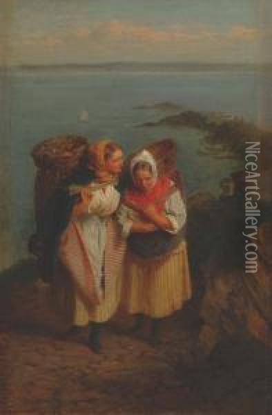The Gossips Oil Painting - John Morgan