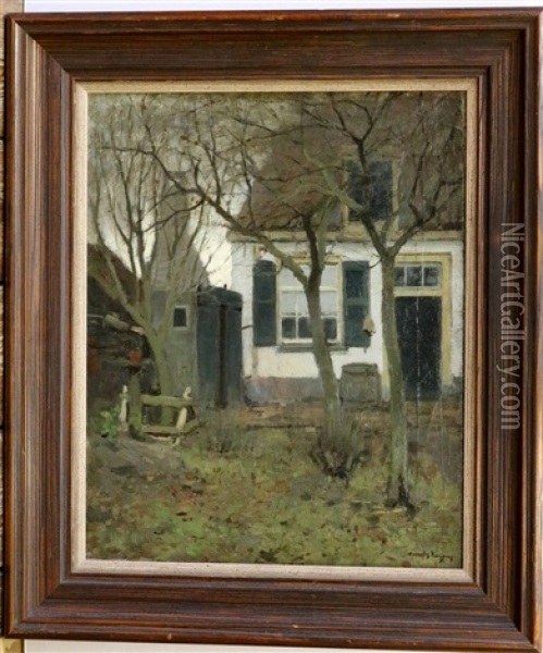 Huisje Te Renkum Oil Painting - Cornelis Kuypers