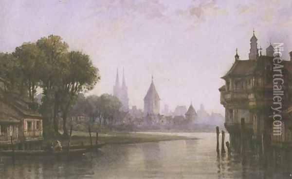 Nuremberg Oil Painting - William Wyld