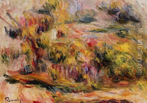 Landscape VII Oil Painting - Pierre Auguste Renoir