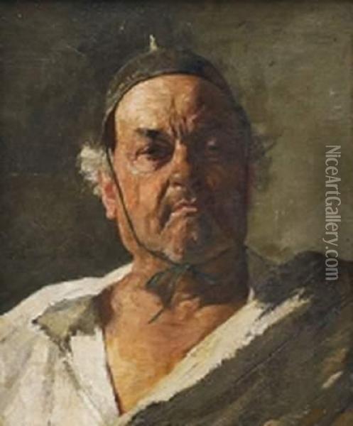 Portrait Oil Painting - Josef Schuster