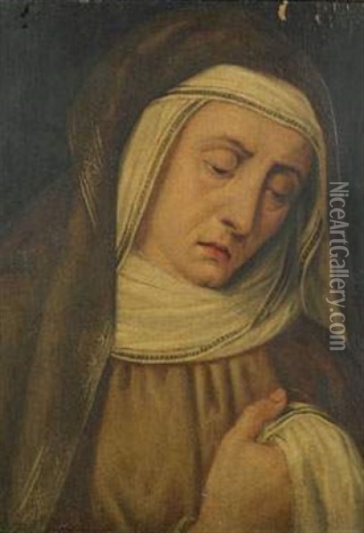Figure De La Vierge Oil Painting - Frans Floris the Elder