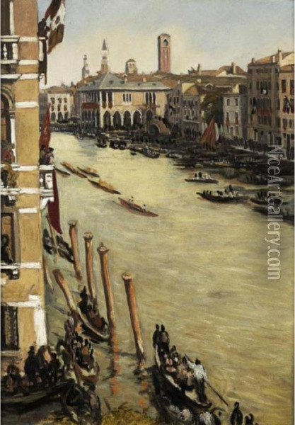 Venise Oil Painting - Emile Bernard