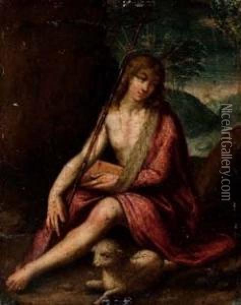 San Giovanni Battista Oil Painting - Pietro Fiammingo Mera