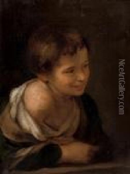 Laughing Boy Oil Painting - Bartolome Esteban Murillo