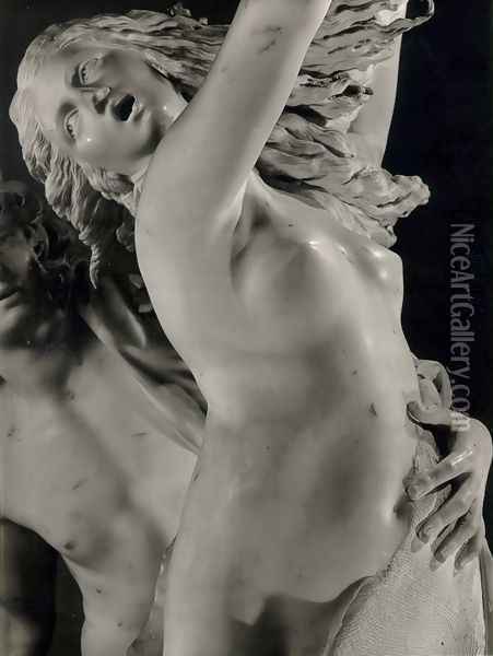 Apollo and Daphne [detail: 3] Oil Painting - Gian Lorenzo Bernini