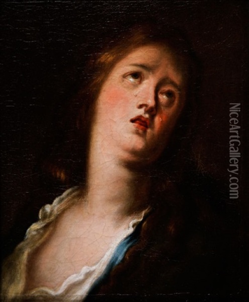 Maria Magdalena In Busse Oil Painting - Jan Boeckhorst