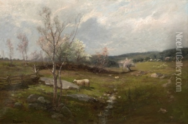 Spring Time Oil Painting - Edward B. Gay