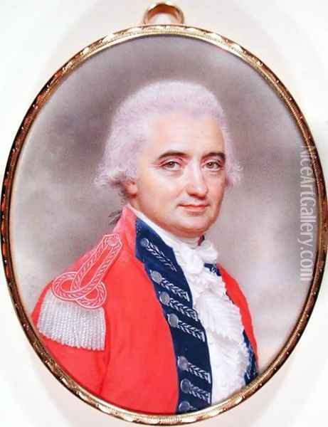 Major General Sir Barry Close d.1813 1794 Oil Painting - John Smart