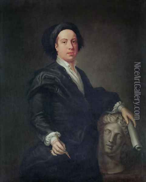 Portrait of William Kent Oil Painting - William Aikman