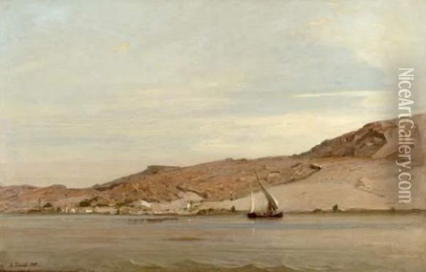 Le Nil Oil Painting - Etienne Duval