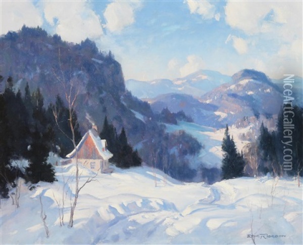 Afternoon (st. Marguerite Country) Oil Painting - Eric Riordon