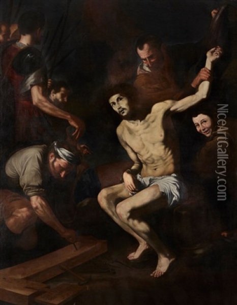 Christus Vor Der Kreuzigung Oil Painting - Jusepe de Ribera