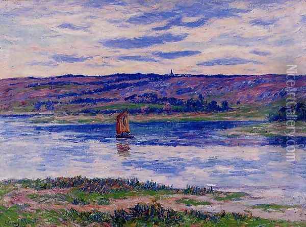 The River Basin, Finistere Oil Painting - Henri Moret