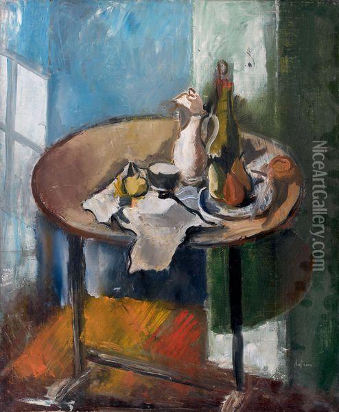Nature Morte Aux Poires Oil Painting - Charles Georges Dufresne