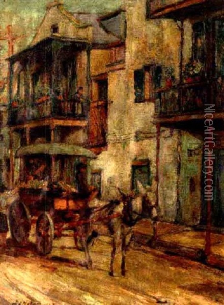 New Orleans Oil Painting - Harry A. Nolan