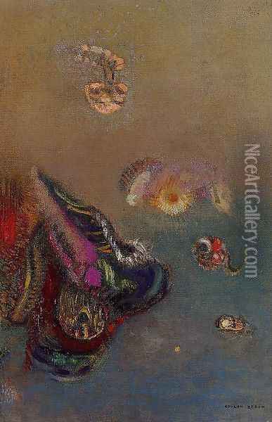 Mysteries Of The Sea Oil Painting - Odilon Redon