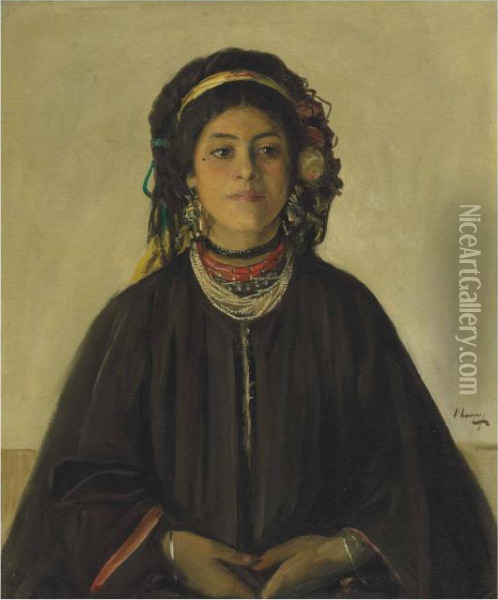 Aida, A Moorish Maid Oil Painting - John Lavery