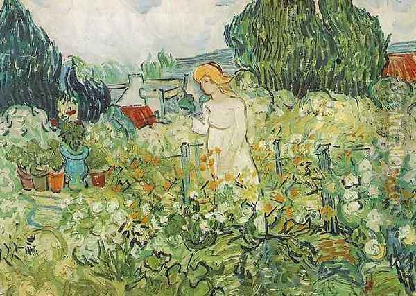 Marguerite Gachet In The Garden Oil Painting - Vincent Van Gogh