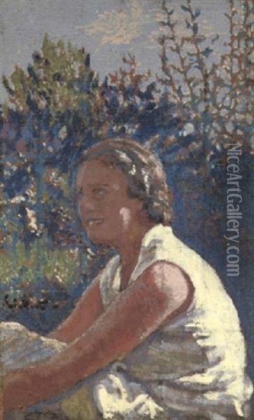 Diana Forbes-robertson Oil Painting - Walter Sickert