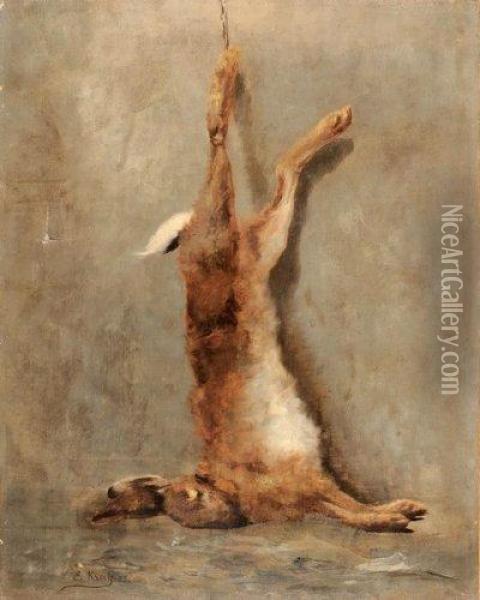 Nature Morte Au Gibier Oil Painting - Edouard Krug