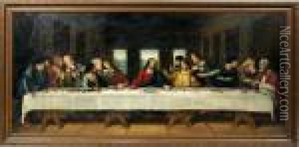 The Last Supper Oil Painting - Joseph Malachy Kavanagh