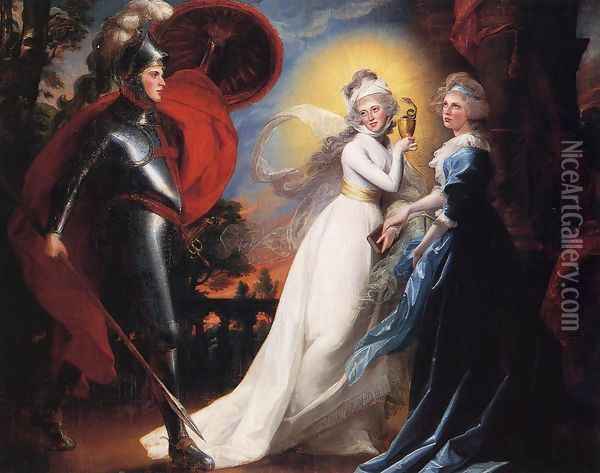 The Red Cross Knight Oil Painting - John Singleton Copley