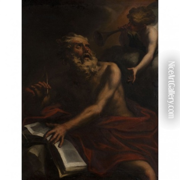 Saint Jerome Oil Painting - Valerio Castello