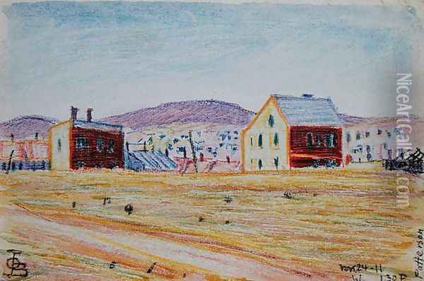 Patterson, New Jersey, 1924 Oil Painting - William H. Powell