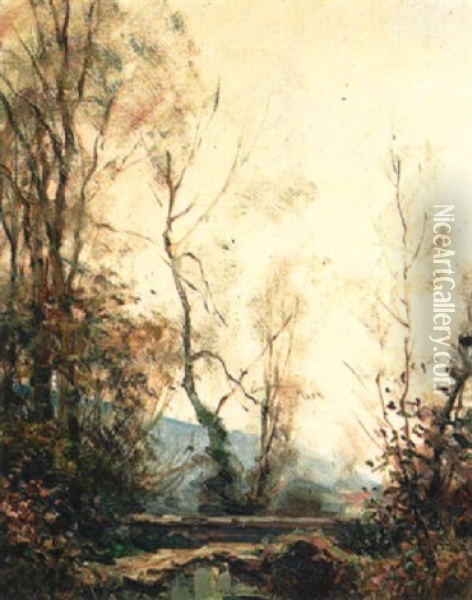 Le Moulin Oil Painting - Louis Aston Knight