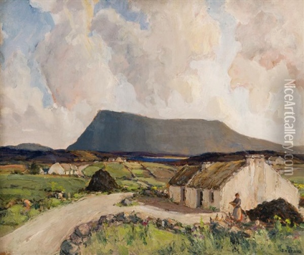 Muckish, Co.donegal Oil Painting - James Humbert Craig