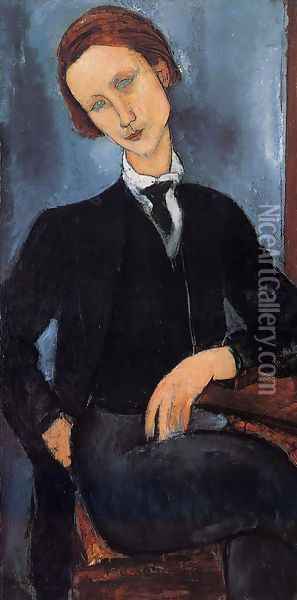 Pierre-Edouard Baranowski Oil Painting - Amedeo Modigliani