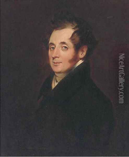 Portrait of Mr. MacDonald Oil Painting - William Owen