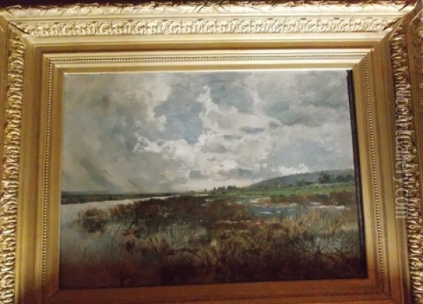 Paysage De Normandie Oil Painting - Edmond Charles Joseph Yon