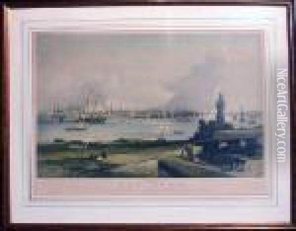 New-york Oil Painting - Frederick Catherwood