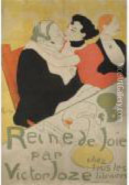 Reine De Joie (wittrock Posters 3) Oil Painting - Henri De Toulouse-Lautrec