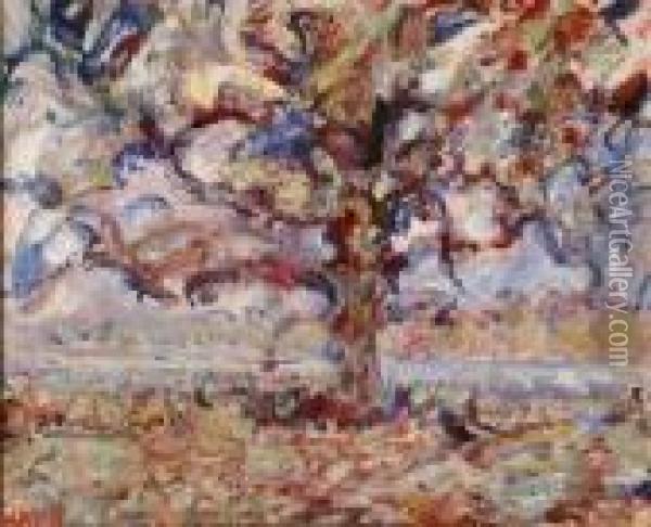 L'arbre Oil Painting - Paul Kron