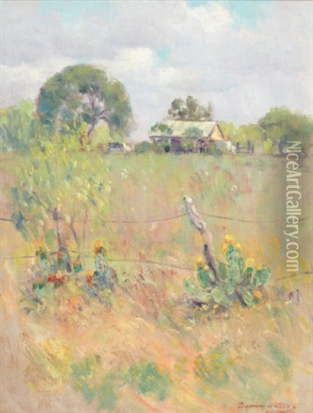 Country Landscape Oil Painting - Dawson Dawson-Watson