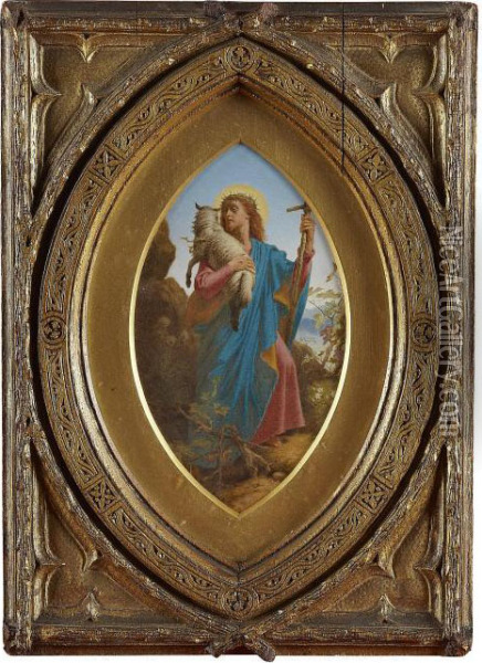 Agnus Dei Oil Painting - Joseph Noel Paton