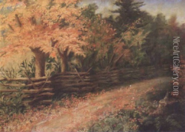 Autumnal Landscape Oil Painting - Henry Ward Ranger