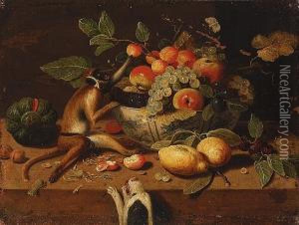 The Younger Oil Painting - Jan van Kessel