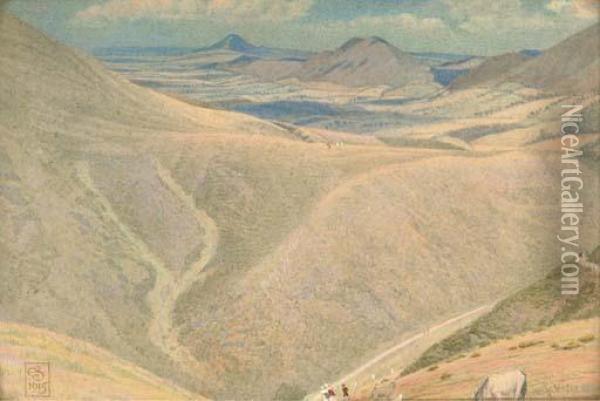 The Wrekin Oil Painting - Joseph Edward Southall