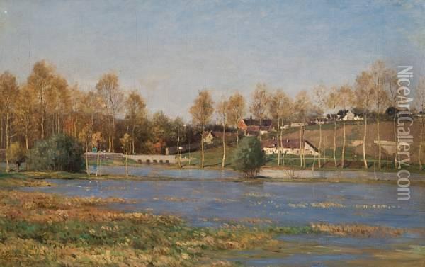 Senhost I Amboise Oil Painting - Johannes Martin Grimelund