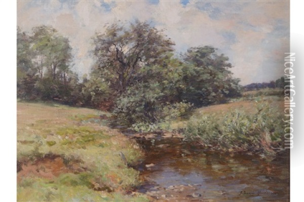 Summers Day Oil Painting - J. Morris-Henderson