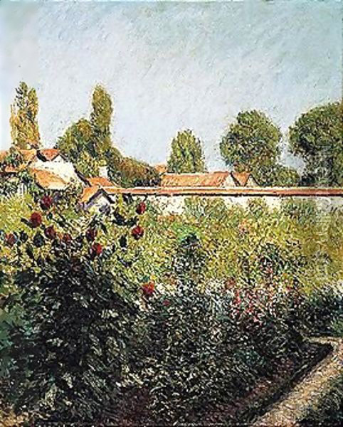 Garden 2 Oil Painting - Gustave Caillebotte