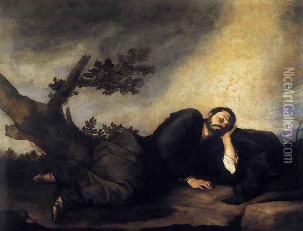 Jacob's Dream 1639 Oil Painting - Jusepe de Ribera